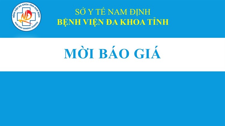 Thư mời chào giá thuốc (oxaliplatin)