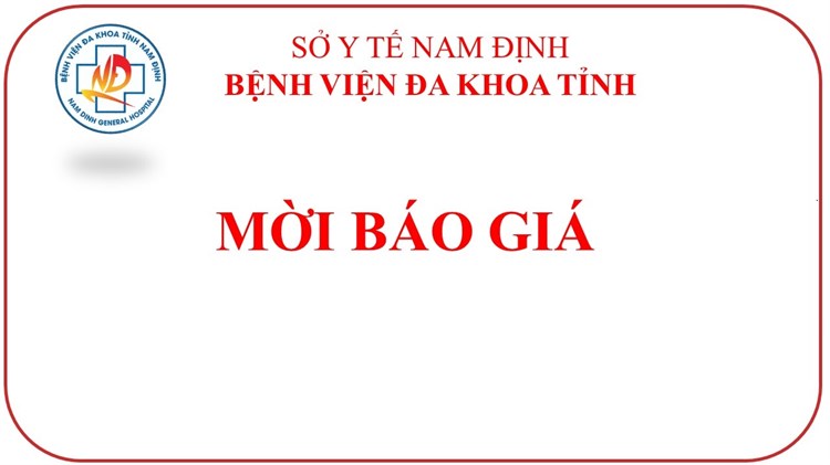 Công văn mời chào giá giám định tình trạng tài sản cố định