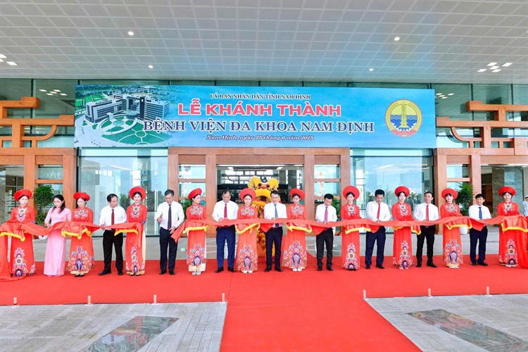 Khánh thành Bệnh viện đa khoa Nam Định